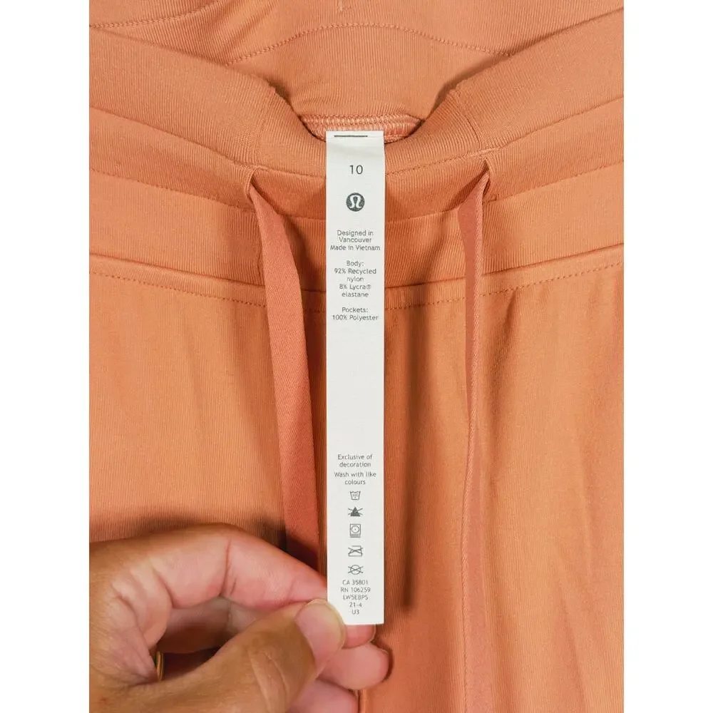 Lululemon Ready to Rulu High Rise Jogger Size 10 Pink Savannah Pilates Yoga Gym